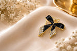 Load image into Gallery viewer, Midnight Bow Spark - Black & Gold