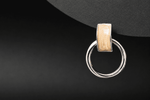 Load image into Gallery viewer, Silver Orbit Links
(Cream) - Silver