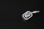 Load image into Gallery viewer, Crystal Royale Pendant
(White) - Silver