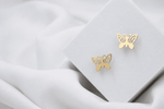 Load image into Gallery viewer, Butterfly stud earrings (COMBO) - Gold