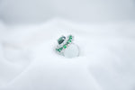 Load image into Gallery viewer, Emerald Royale Statement Ring | Jewel Birds