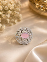 Load image into Gallery viewer, Blush Bloom Statement Ring
