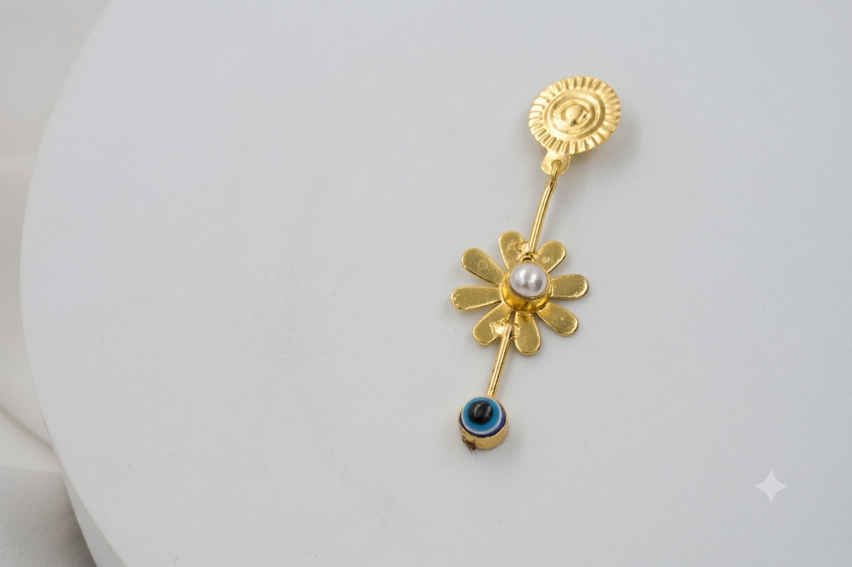Nazar bloom earrings | jewel birds