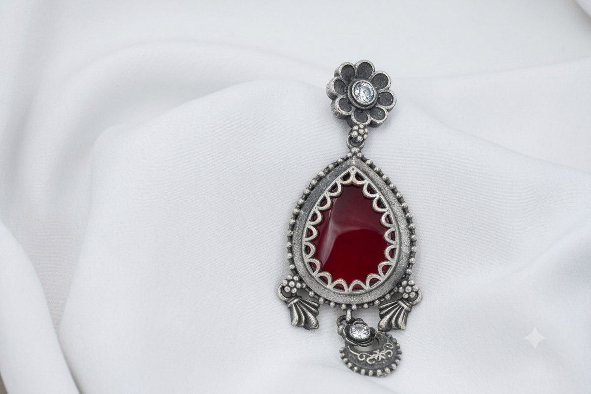 Moon mirror drops | jewel birds