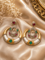 Load image into Gallery viewer, Royal Crescent Earrings - Multicolor
