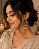 Load image into Gallery viewer, Peacock Whisper Drops - Gold &amp; Silver
