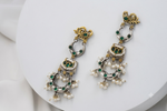 Load image into Gallery viewer, Gulnaar Pearl Chandbali Earrings | Jewel Birds
