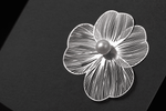 Load image into Gallery viewer, Flora Pearl Earrings - Silver
