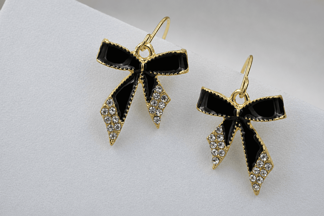 Midnight Bow Spark - Black & Gold