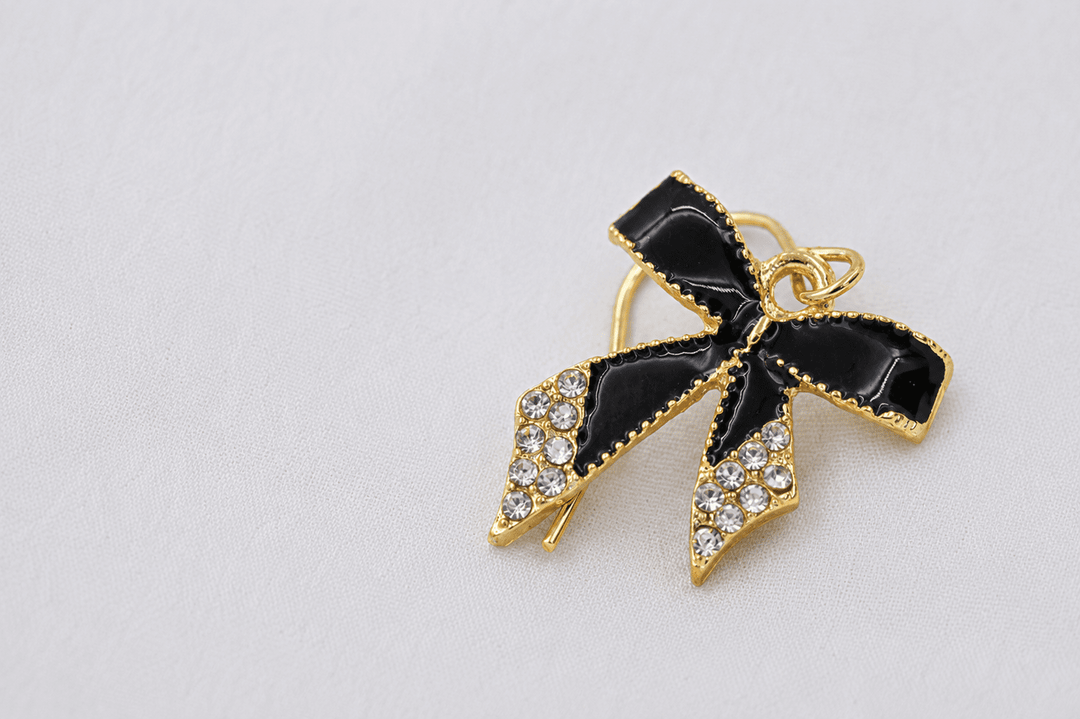 Midnight Bow Spark - Black & Gold