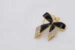 Load image into Gallery viewer, Midnight Bow Spark - Black &amp; Gold
