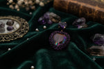 Load image into Gallery viewer, Heart Glam Drops
 (Purple) - Multicolor
