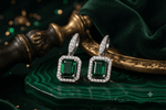 Load image into Gallery viewer, Crystal Royale Pendant
 (Green) - Silver
