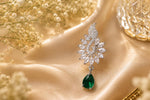 Load image into Gallery viewer, Sapphire Bloom Earrings - Silver
