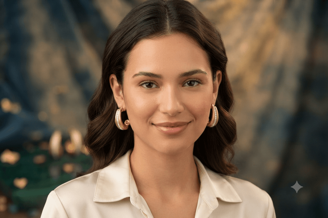 Golden Grace Earrings - Gold