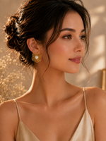 Load image into Gallery viewer, Pearl Bloom Stud Earrings
