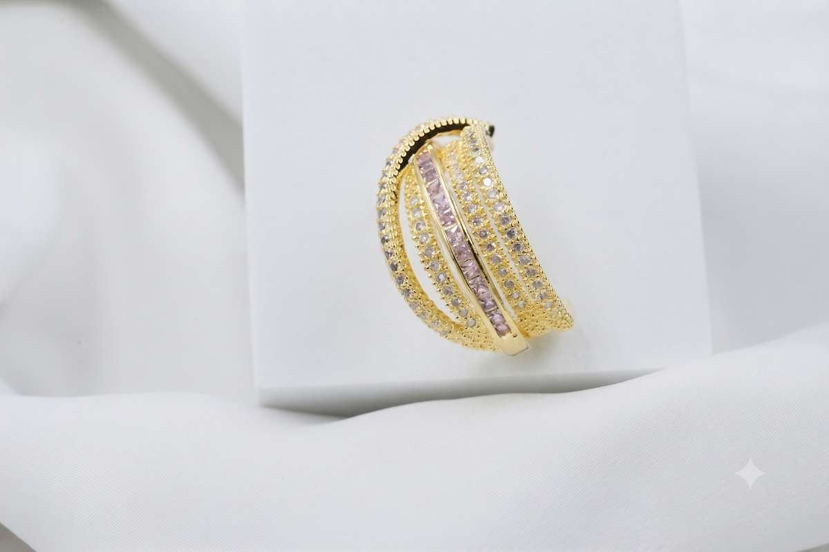 Crystal hoop earrings | jewel birds