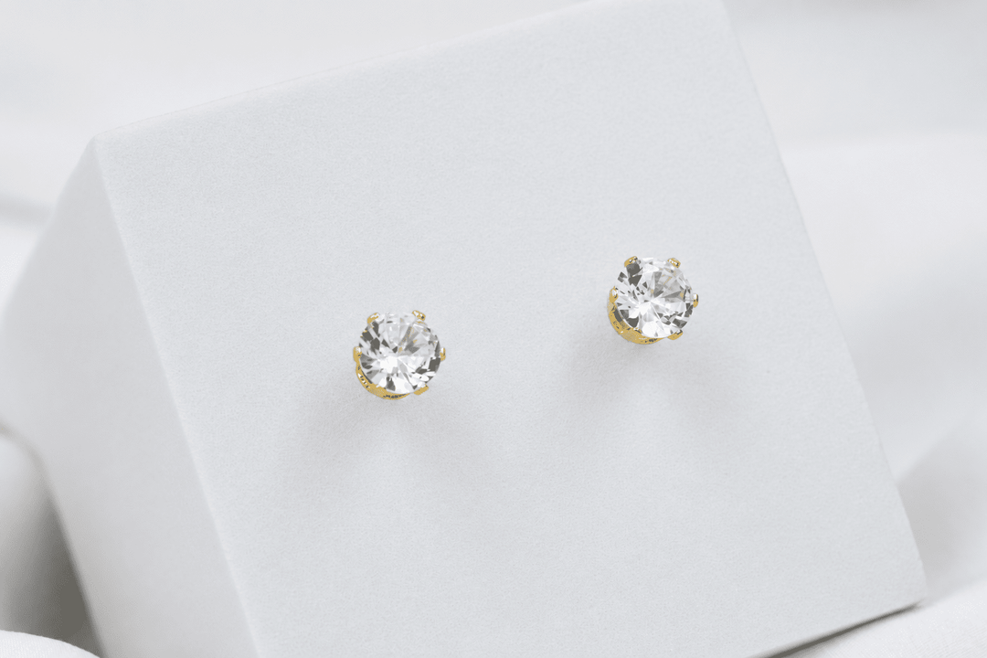 Butterfly stud earrings (COMBO) - Gold