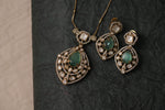 Load image into Gallery viewer, Green Majesty Necklace Set | Jewel Birds
