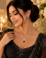 Load image into Gallery viewer, Midnight Elegance Necklace Set
