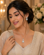 Load image into Gallery viewer, Midnight Halo Pendant Set

