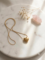 Load image into Gallery viewer, Golden Heart Charm Necklace - Gold

