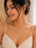 Load image into Gallery viewer, Golden Heart Charm Necklace - Gold
