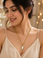 Load image into Gallery viewer, Luxe Layered Pearl Pendant Necklace | Jewel Birds

