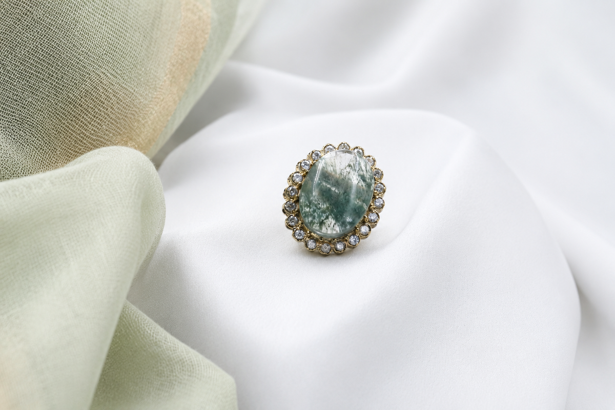 Smoky majesty ring   brown rings