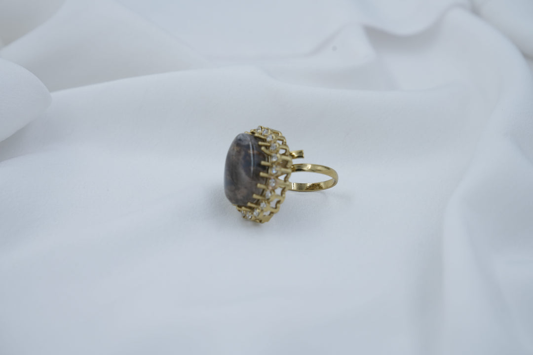 Smoky Majesty Ring | Jewel Birds