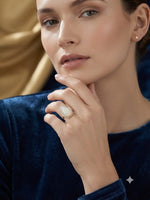 Load image into Gallery viewer, Moon Pearl Statement Ring
