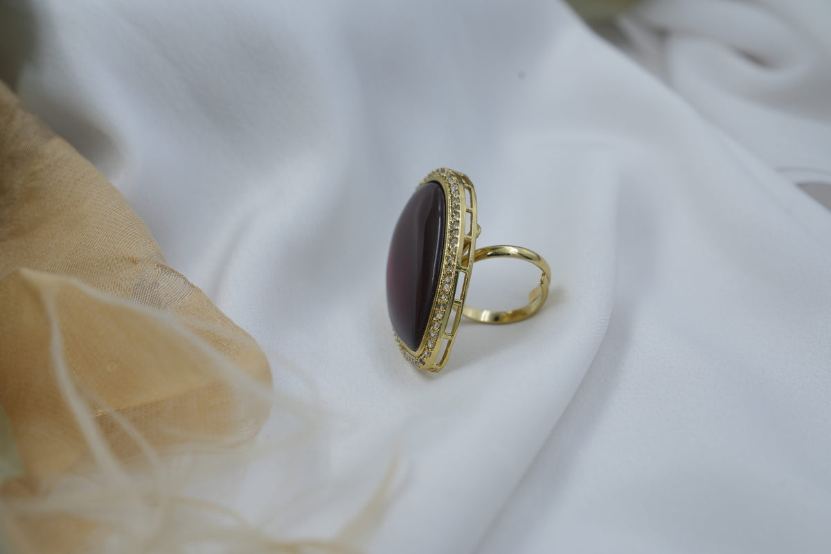 Ruby royale ring | jewel birds